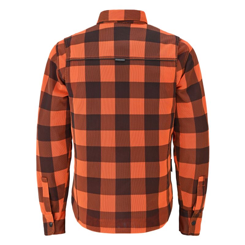 Speed and Strength Black Nine Mesh Moto Shirt Orange/Black - 2XL