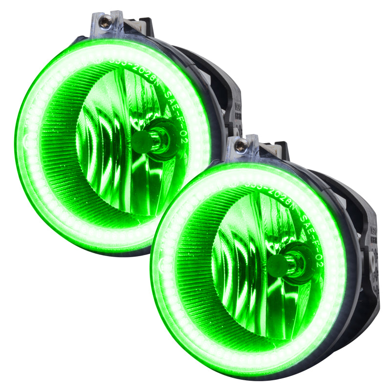 Oracle 06-09 Land Rover Range Rover Sport LED Fog Light Halo Kit - Green