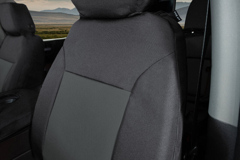 Covercraft 21-24 Toyota Venza Endura PrecisionFit Custom Front Row Seat Covers - Black/Charcoal