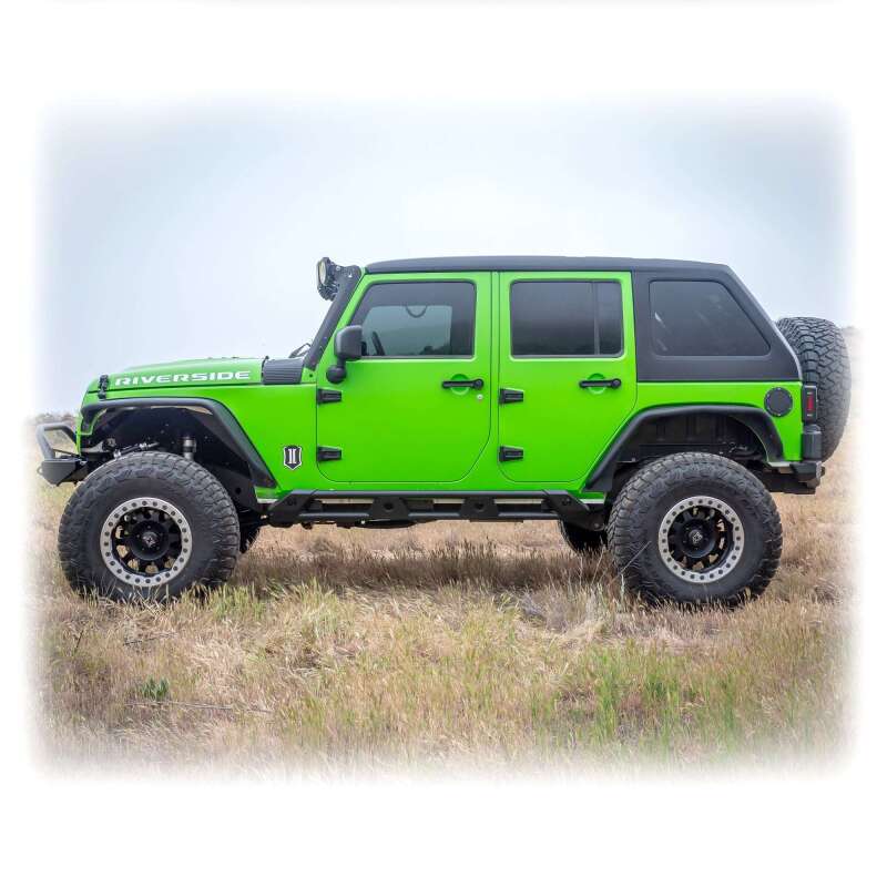 Turn Offroad 2007-2018 Jeep JK 4 Door Fastback Hardtop 1 Piece Primer (Paintable)