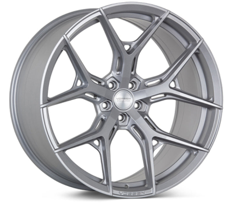 Vossen HF5 - 19X9.5 - 5X120 - ET14 - DEEP - 72.56 - SSV - SATIN SILVER