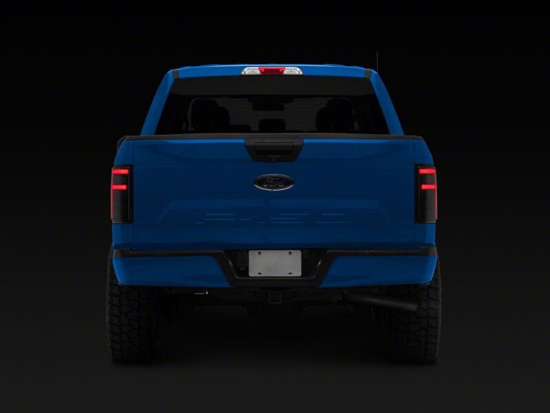 Raxiom 15-20 Ford F-150 RBX LED Tail Lights- Black Housing- Smoked Lens
