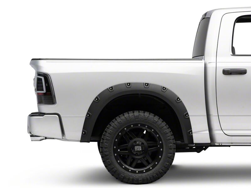 Raxiom 09-18 Dodge RAM 1500 Axial Series LED Tail Lights- Black Housing- Clear Lens