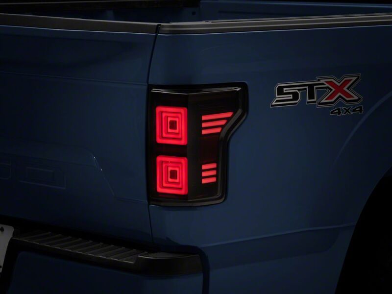 Raxiom 15-20 Ford F-150 Horizon LED Tail Lights- Black Housing- Clear Lens