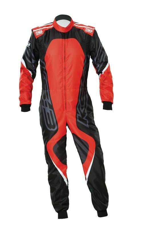 OMP KS-3X ART OVERALL FIA 8877-2022 (KIDS) BLACK / BLUE SZ 130