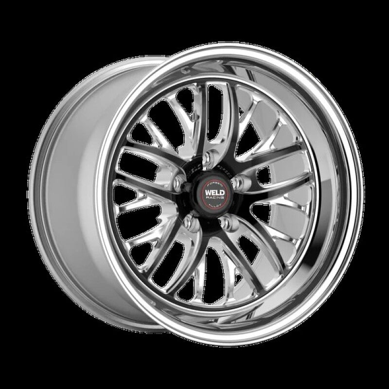Weld S82 18x5 / 5x120 BP / 2.1in. BS (-23mm Offset) Black Wheel (High Pad)