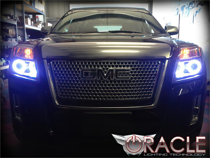 Oracle 10-17 GMC Terrain LED Headlight Halo Kit - Blue