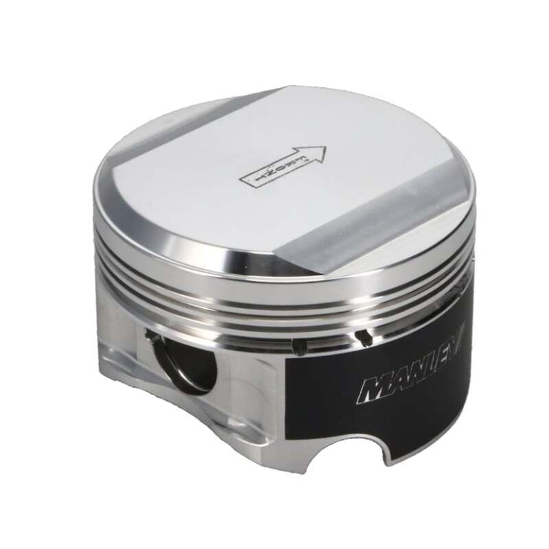 Manley Toyota 2JZGTE 86.75mm Bore +.75mm Oversize -8cc Dish 9:1 CR Turbo Tuff Piston Set w/ Rings