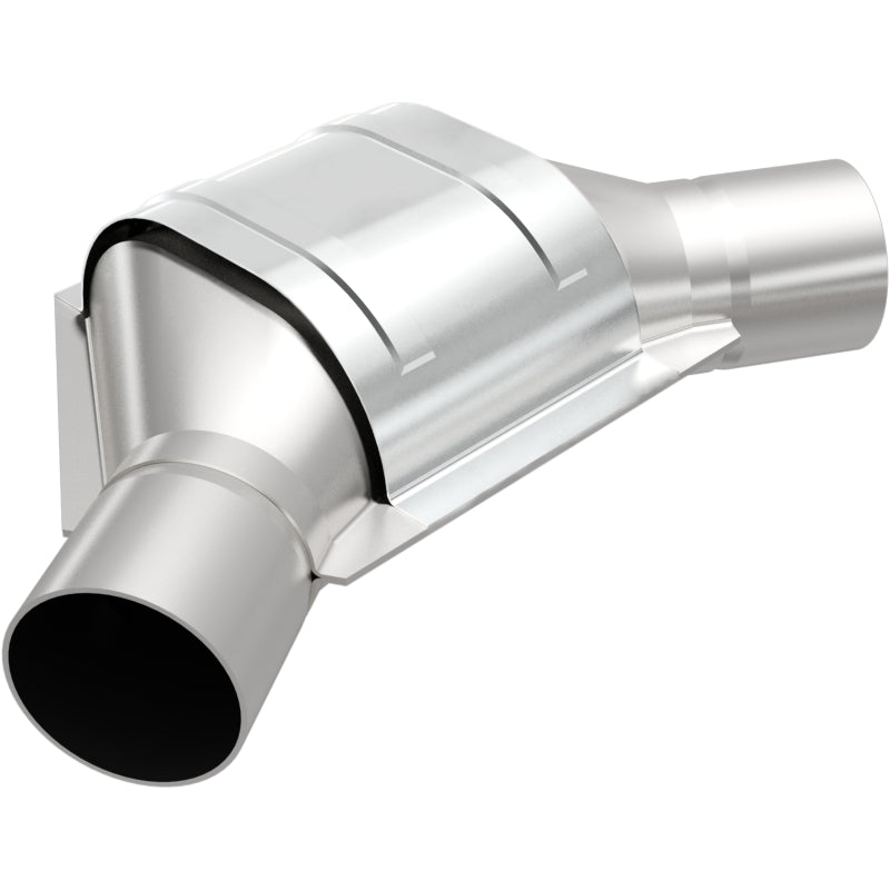MagnaFlow Universal Catalytic Converter 2.50 Angled In / Out OEM
