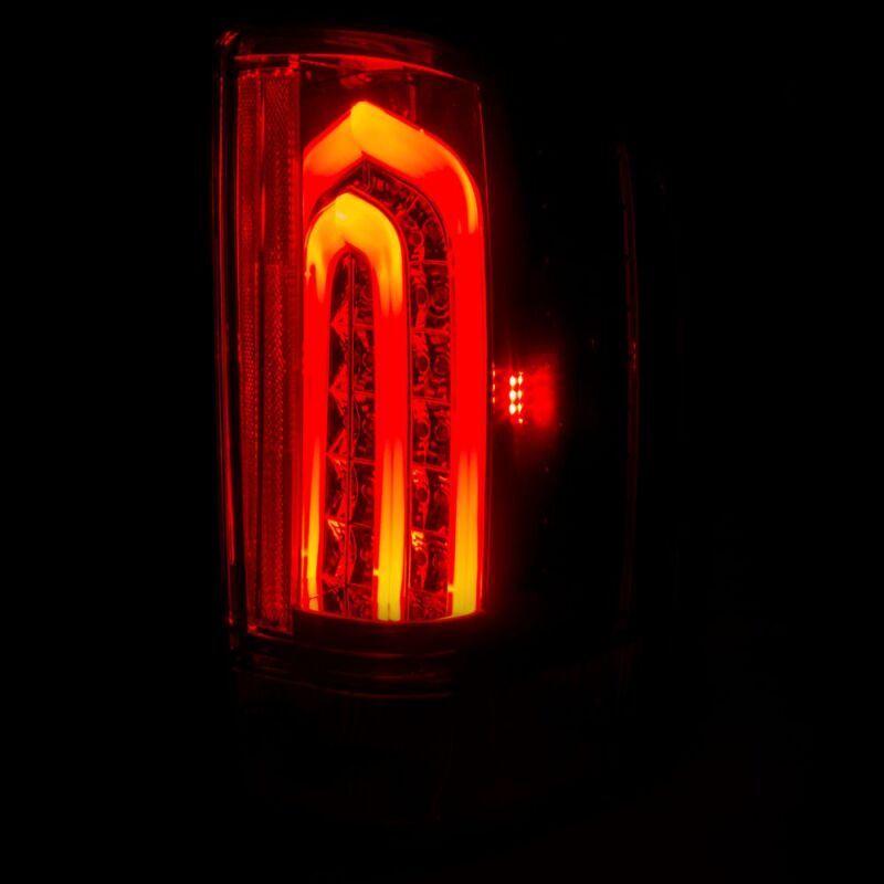 Raxiom 07-13 Chevrolet Silverado 1500 G2 LED Tail Lights- Black Housing- Smoked Lens