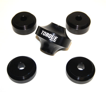 Torque Solution V2 Billet Rear Subframe Bushing Kit: Toyota GR Supra MKV A90 A91