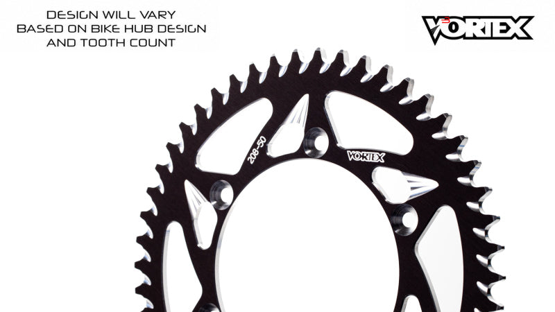 Vortex Racing 35 Tooth 420 Rear Sprocket - Black