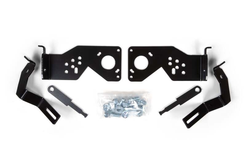 Zone Offroad 23-26 Ford F250/F350/F450 4WD 3.5in Radius Arm Drop Brkt Ride Height Sensor Rlctn Kit