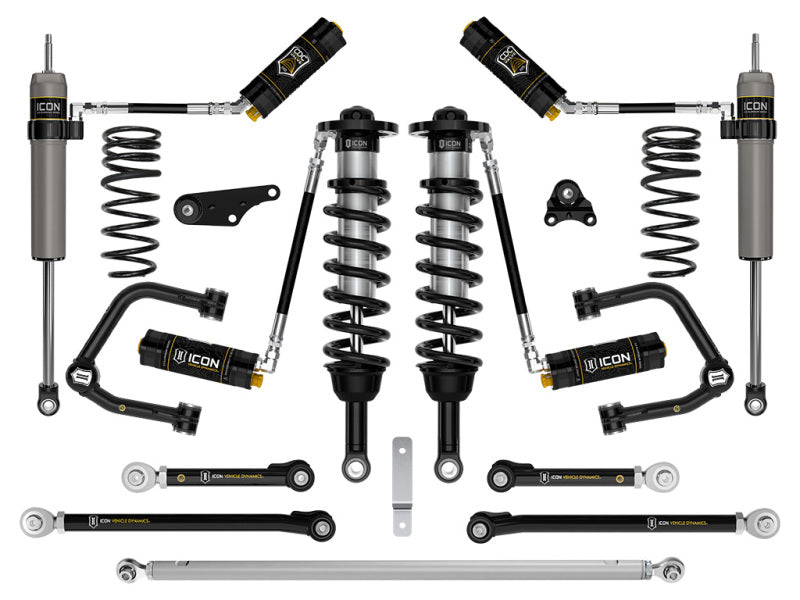 ICON 24 Land Cruiser 250 Series 1.25-3in Lift Stage 9 Suspension System Cdcv Tubular