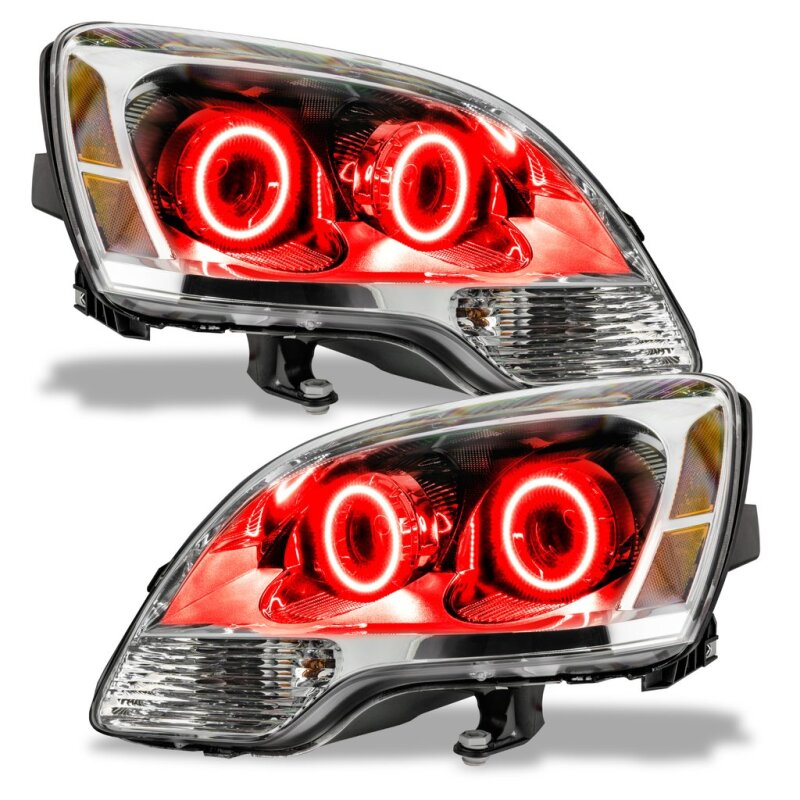 Oracle 07-12 GMC Acadia LED Headlight Halo Kit - Red