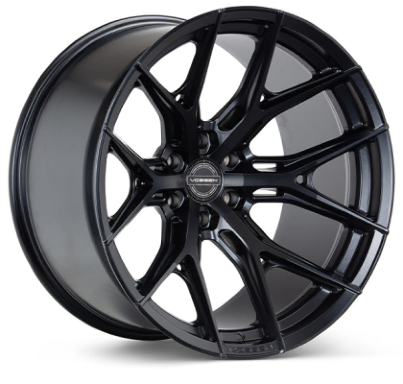 Vossen HF6-4 - 20x9 - 8x180 - ET18 - Super Deep Face - 124.3 - Satin Black Wheel