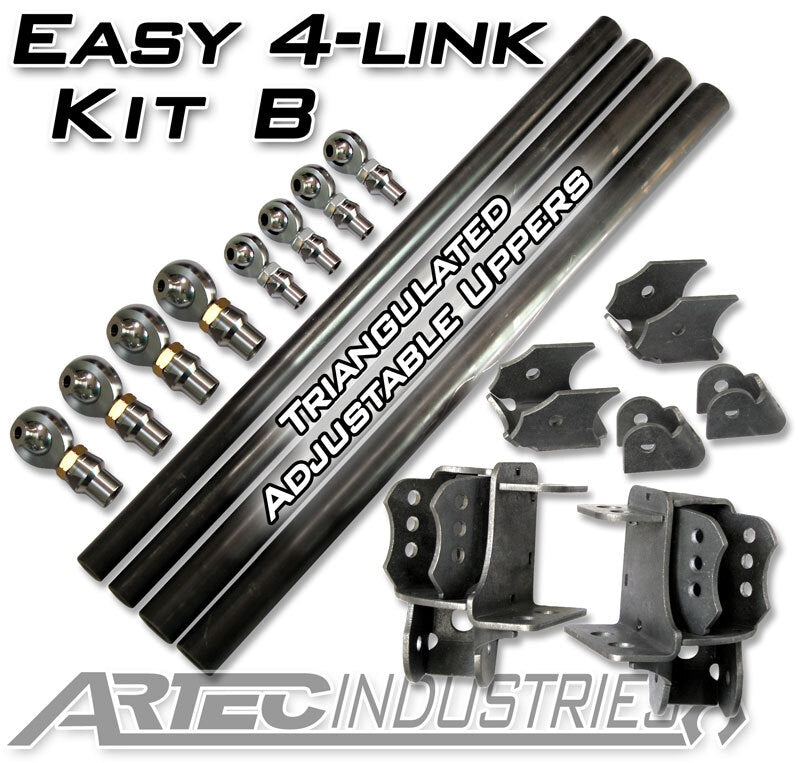 Artec Industries Easy 4 Link - Kit B - Tube - 7/8 In & 1 1/4 In Rod Ends