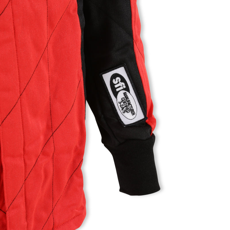 RaceQuip Red Chevron-5 Jacket SFI-5 - 2XL