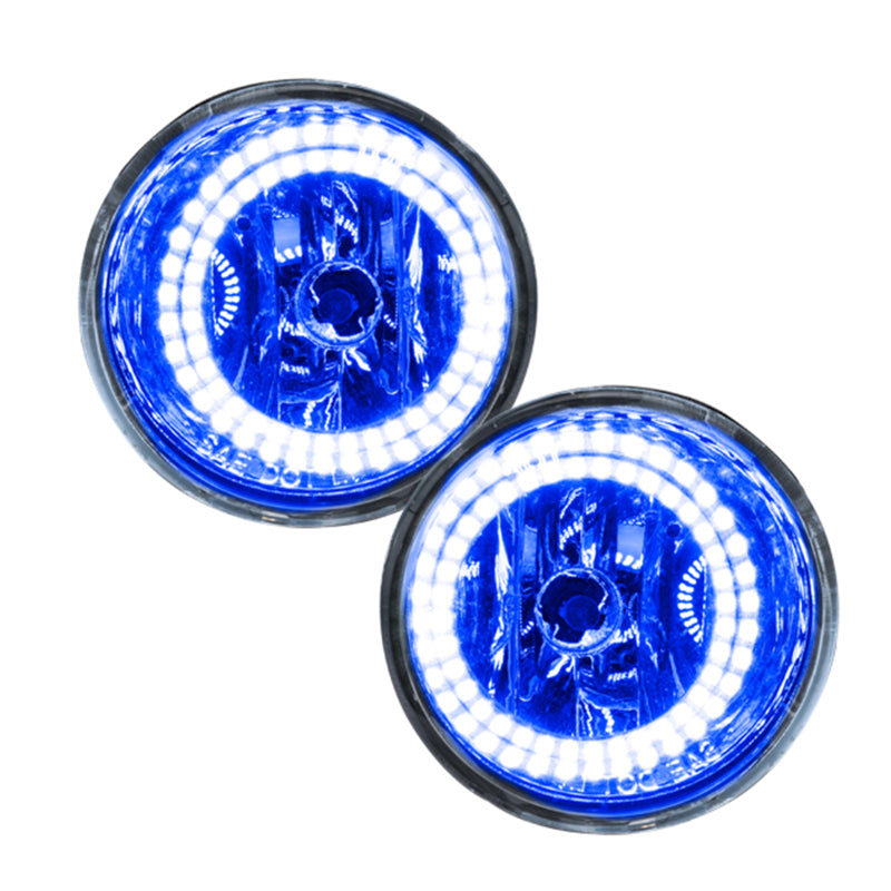 Oracle 04-12 Nissan Titan LED Fog Light Halo Kit - Blue