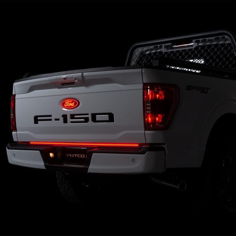 Putco 23-24 Ford SuperDuty F-250/F-350/F-450 60In Freedom Blade Tailgate Bars w/ Halogen Taillamps