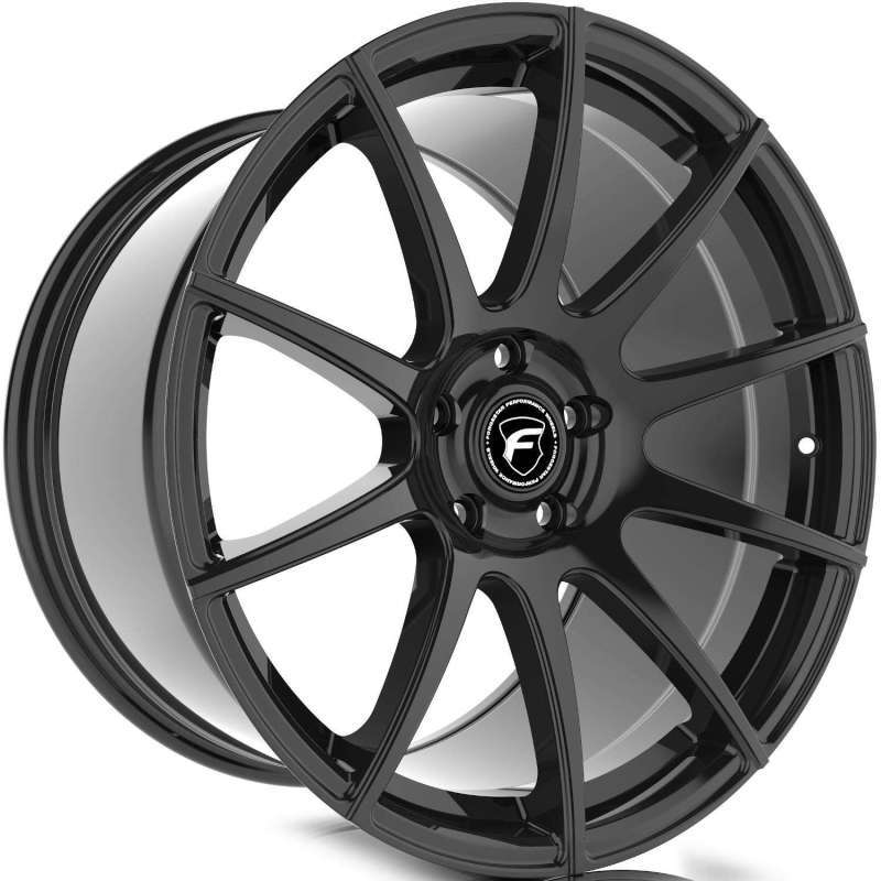 Forgestar CF10 20x10.5 / 5x114.3 / ET40 / 7.32in BS - Gloss Black
