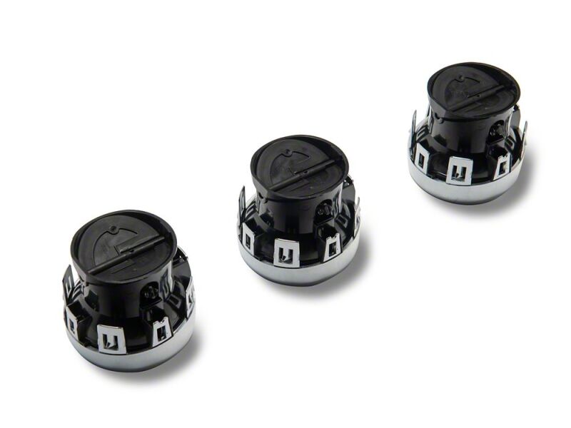Raxiom 15-23 Ford Mustang Axial Series LED Color Changing Air Vent Outlets