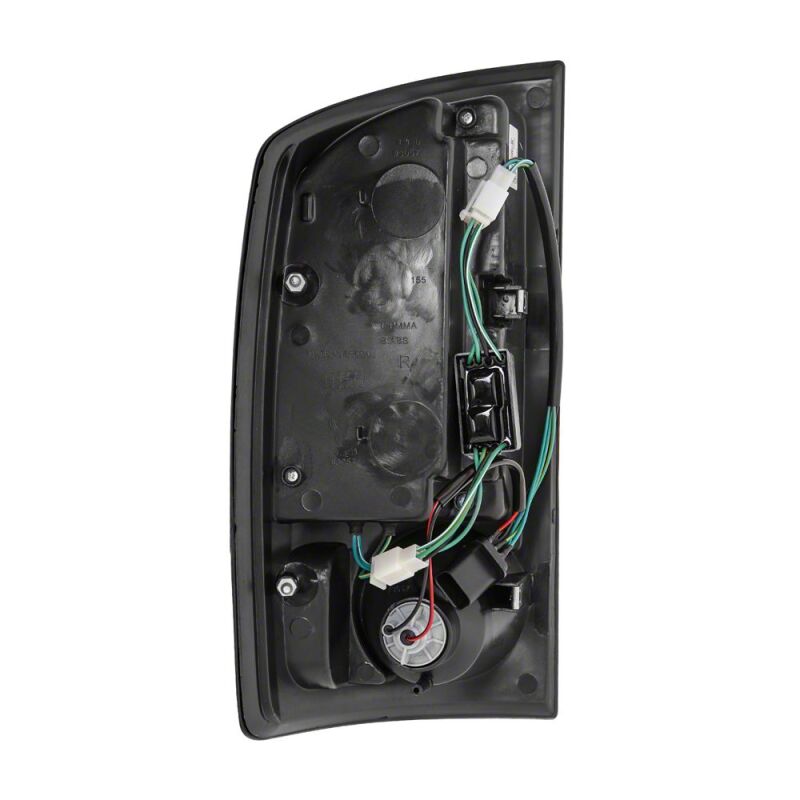 Raxiom 02-05 Dodge RAM 1500 LED Tail Lights- Black Housing- Clear Lens