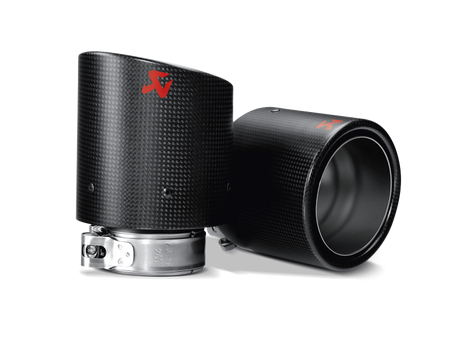 Akrapovic 16-17 Ferrari 488 GTB Replacement Outer Tail Pipe CA (for MTP-FE488H) - Single