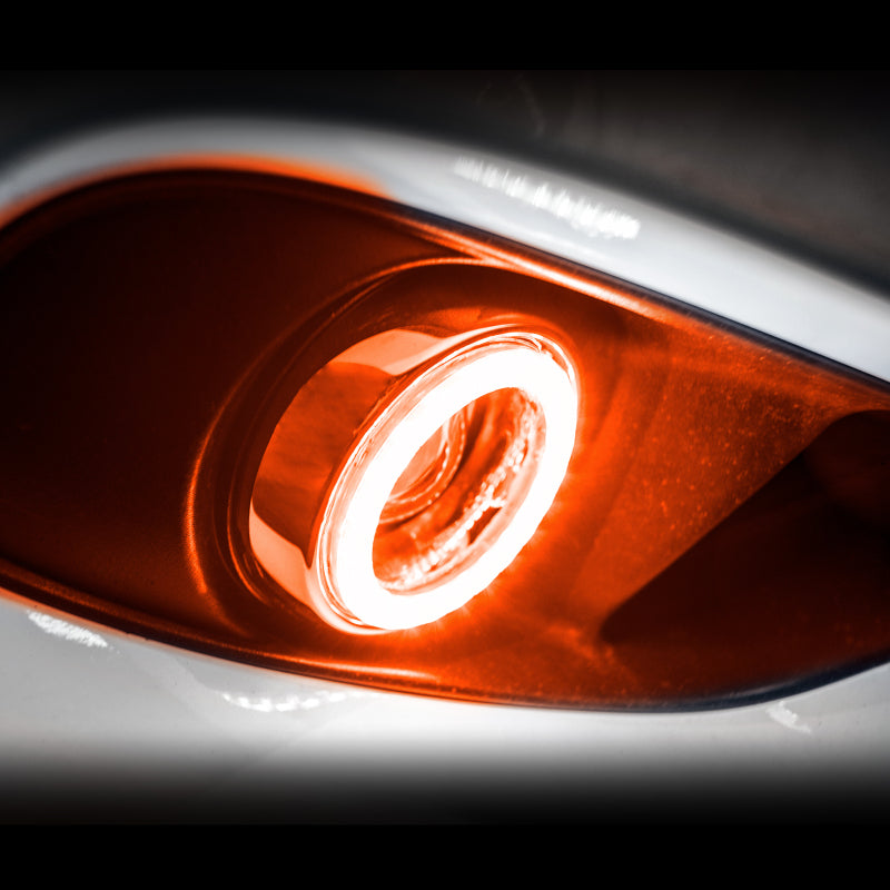 Oracle 13-14 Ford Mustang GT500 Surface Mount LED Fog Light Halo Kit - Amber