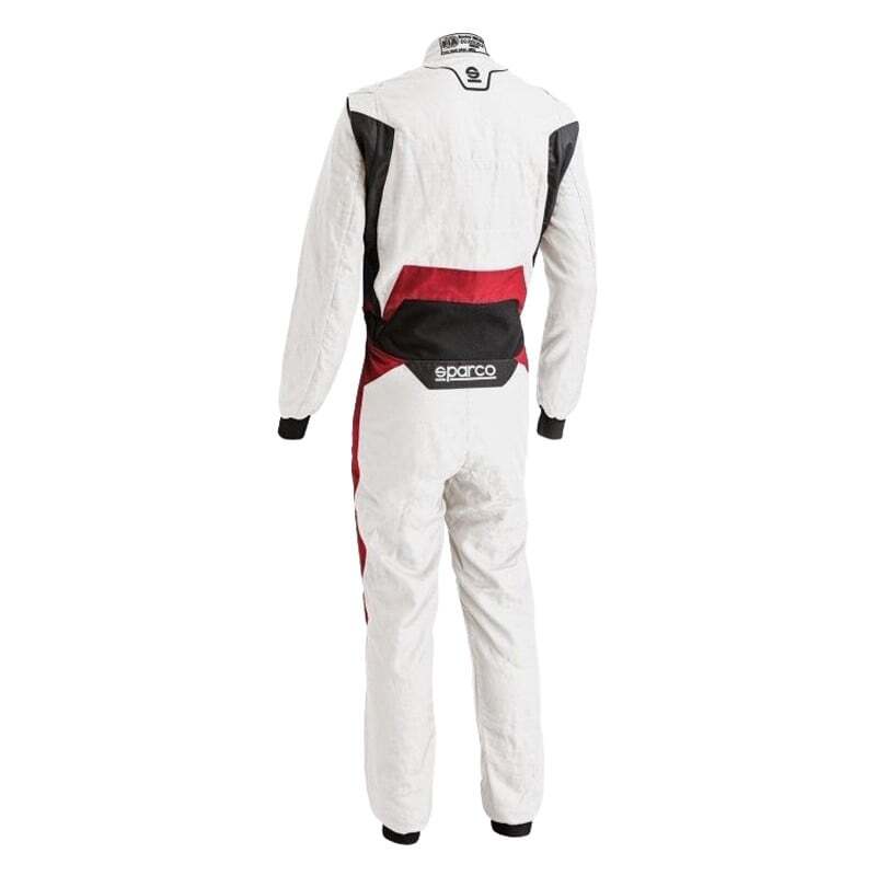 Sparco Suit Victory Pr Boot Cuff 62 WT/RD