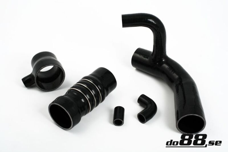 do88 89-92 Audi Ur-Quattro 2.2T 20V Pressure Hoses - Black