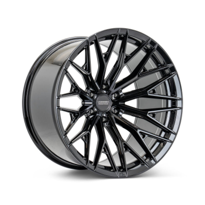 Vossen HFX-6 - 22x12 - 8x180 - ET-44 - Ultra Deep Face - 124.3 - Gloss Black Wheel