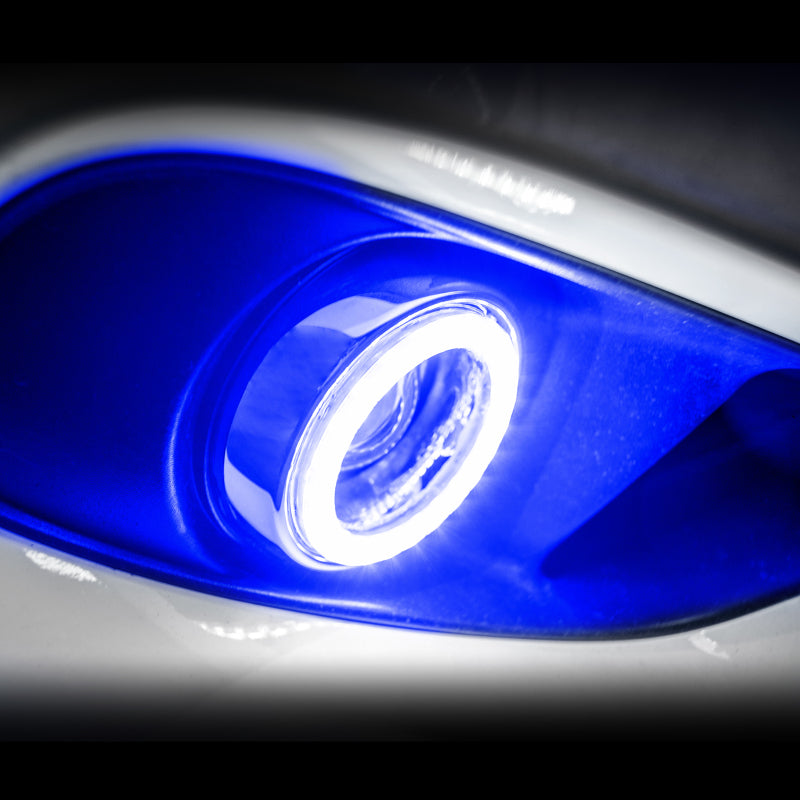 Oracle 11-19 Chrysler 300/300C/SRT8 Surface Mount LED Projector Fog Light Halo Kit - Blue