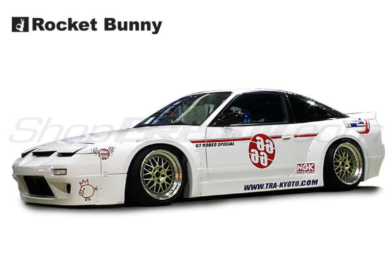 GReddy 89-93 Nissan 240SX Full Rocket Bunny 180SX/240SX (RPS13) F,S,R Aero Kit V1 ***SPECIAL ORDER**