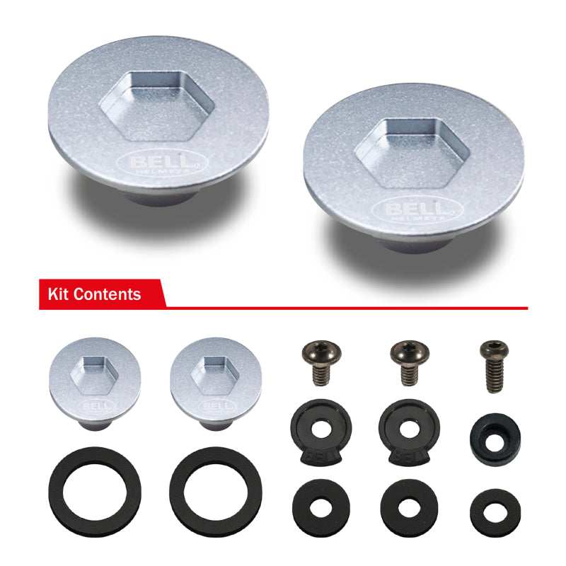 Bell SV (SE07/SE077/SE06) Pivot Kit - Silver