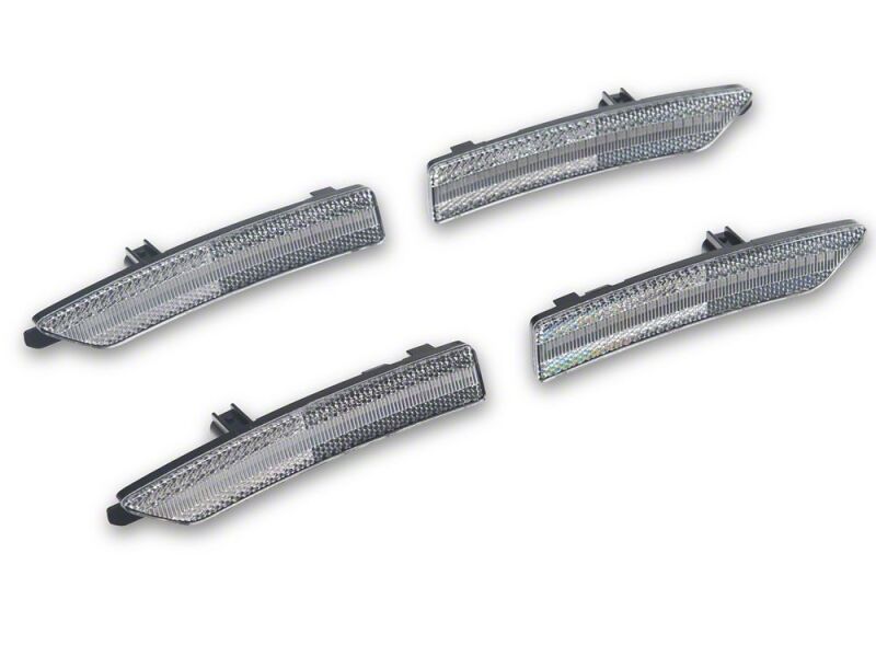 Raxiom 24-26 Ford Mustang LED Side Marker Lights- Clear