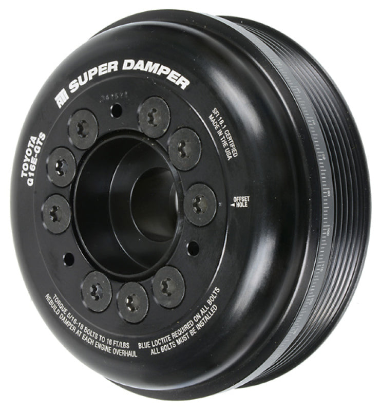 ATI Crank Hub & Inner Shell - Steel 6 Grv - Scion Subaru Toyota FA20/FB20/FB25/4U-GSE 2.0L/2.5L Race
