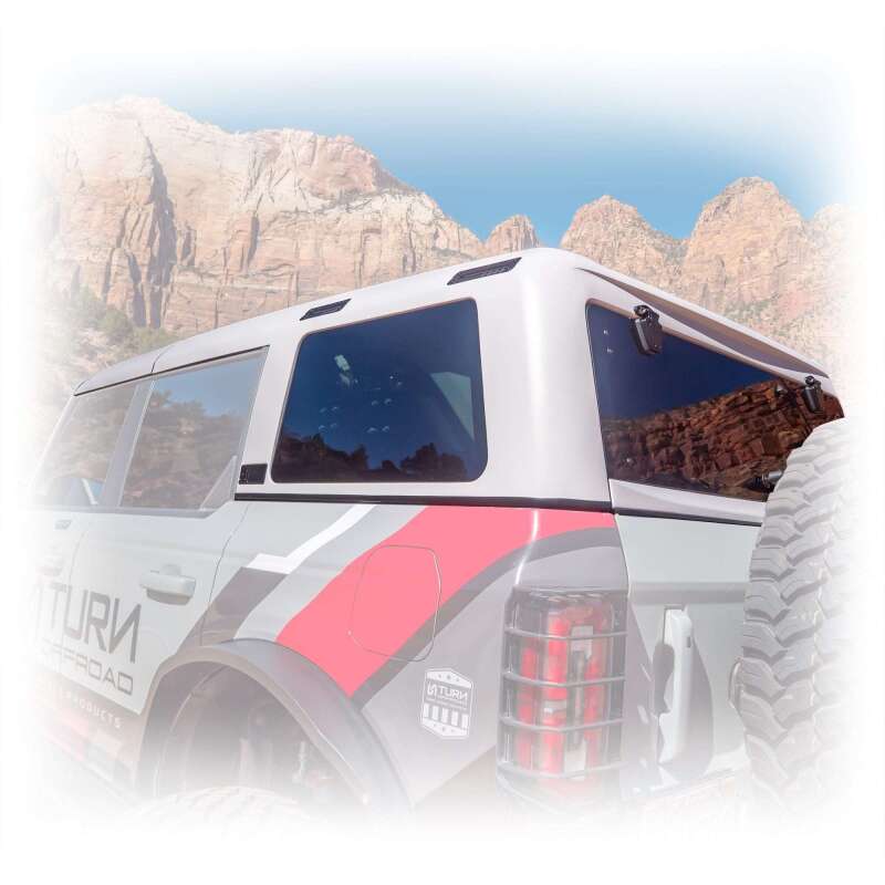 Turn Offroad 21-26 Ford Bronco Hard Top (4 Door) White/Wiper & Defrost