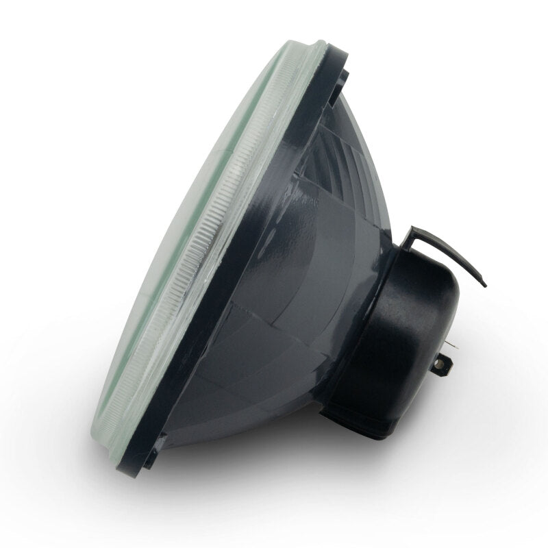 Oracle 7in Sealed Beam Glass Lens Headlight  Non-Halo-Compatible with H4 LED Bulbs