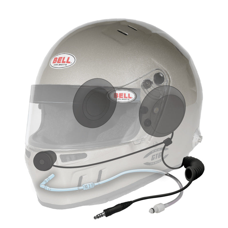 Bell Helmet Gt6 Rd-4C/Ec Titanium S. (Hans) 59(7 3/8) Fia8859-2024/Sa2025