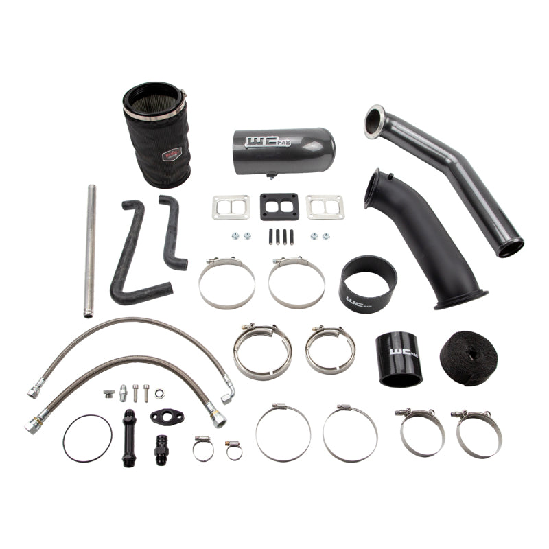 Wehrli 04.5-07 Dodge 5.9L Cummins S400 Turbo 2nd Gen Swap Kit (No Turbo/Manifold) - Bronze Chrome