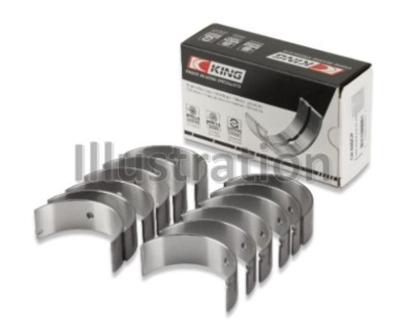 King GM 2.8L/3.4L V6 (Size 1.5) Connecting Rod Bearings Set of 6
