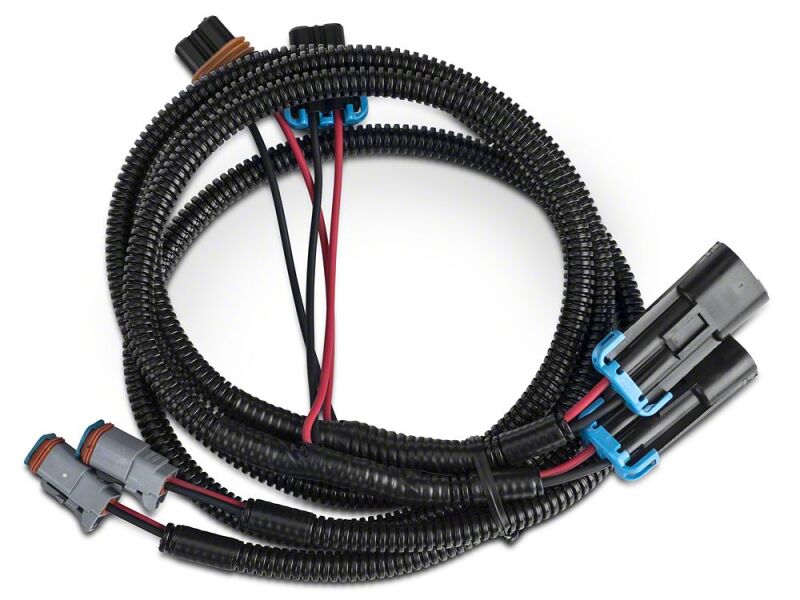 Raxiom 07-09 Jeep Wrangler JK Axial Series H10 Fog Light Dual Wire Harness Adapter Set