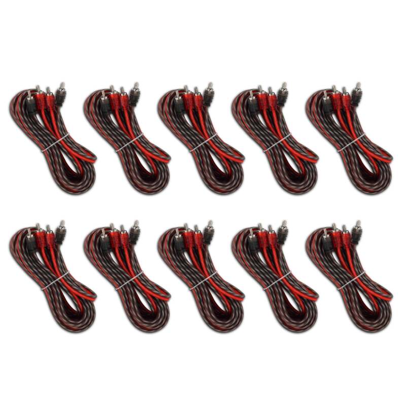DS18 Level 1 RCA 16-Feet  10 x Pack