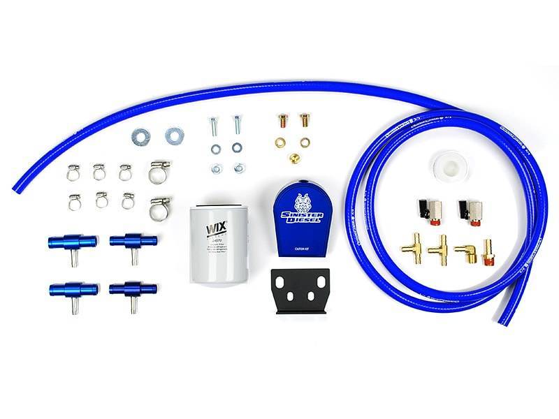 Sinister Diesel 99-03 Ford 7.3L Powerstroke Coolant Filtration System w/ CAT Filter