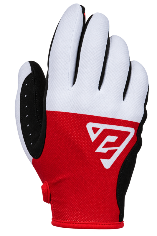 Answer  Ascent Gloves Red/White/Black Youth - XS
