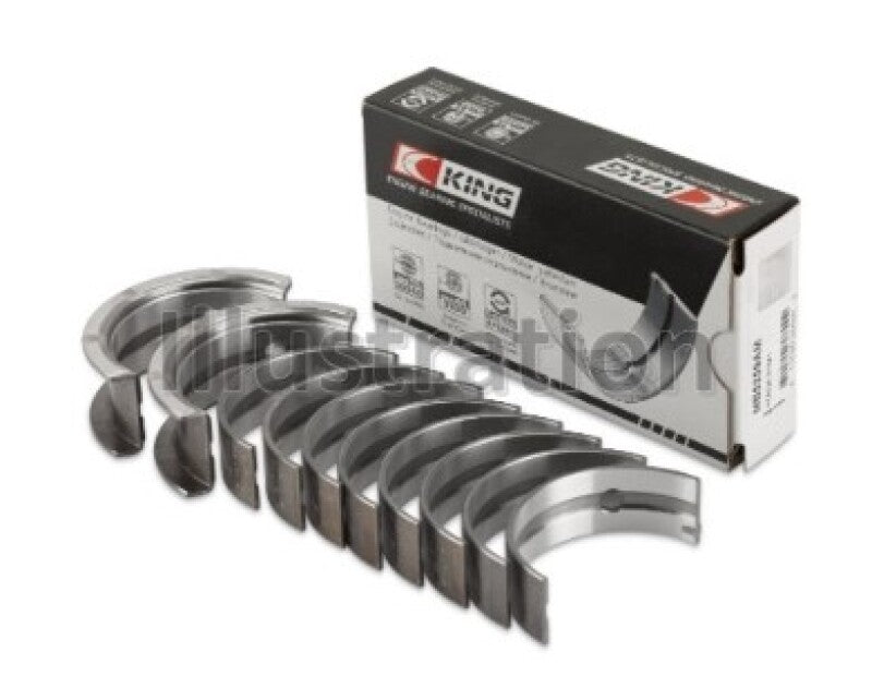 King Engine Bearings Chevrolet/Isuzu Ohv Ln2 (Size +0.25mm) Main Bearing Set