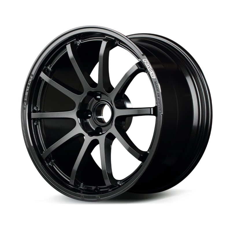 Gram Lights 57NR 18X8.5 +38 5x112 Glass Black Wheel