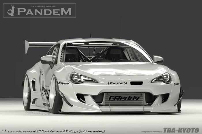 GReddy Pandem V3 Aero / Toyota 86 / Scion FR-S / Subaru BRZ Aero Kit without Wings
