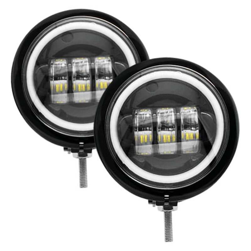 Letric Lighting 4.5in Full Halo Black